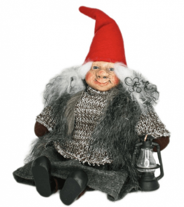 Hovedbilde Nissekone el mann, sittende