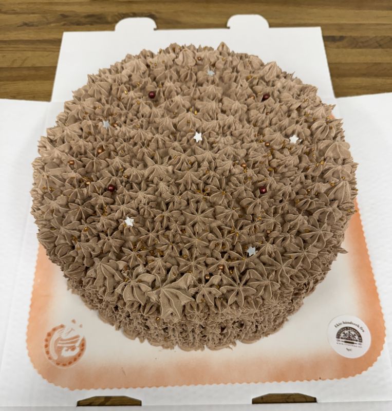 Sjokoladekake 20 cm fryst